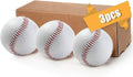Baseball Ball, Official Game for Youth Adult Training Play | Hard Ball, Official size & weight. Perfect for batting, fielding, pitching. Durable leather cover for long-lasting performance